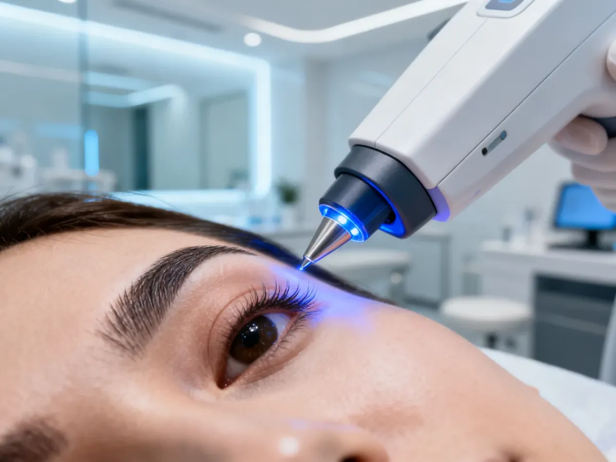 Laserowe usuwanie brwi permanentnych – jak wygląda zabieg?