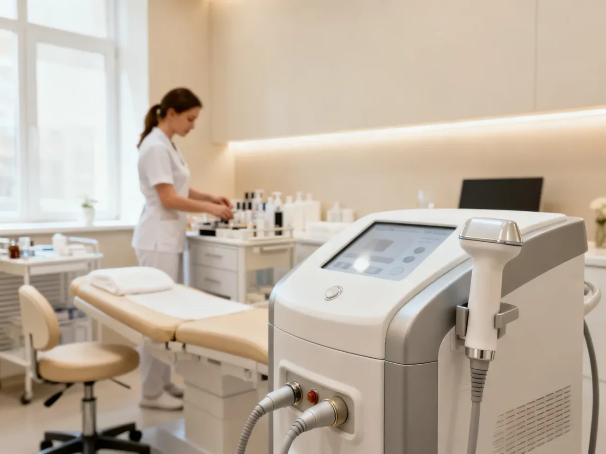 Profesjonalne urządzenie do liposukcji kawitacyjnej w gabinecie kosmetycznym